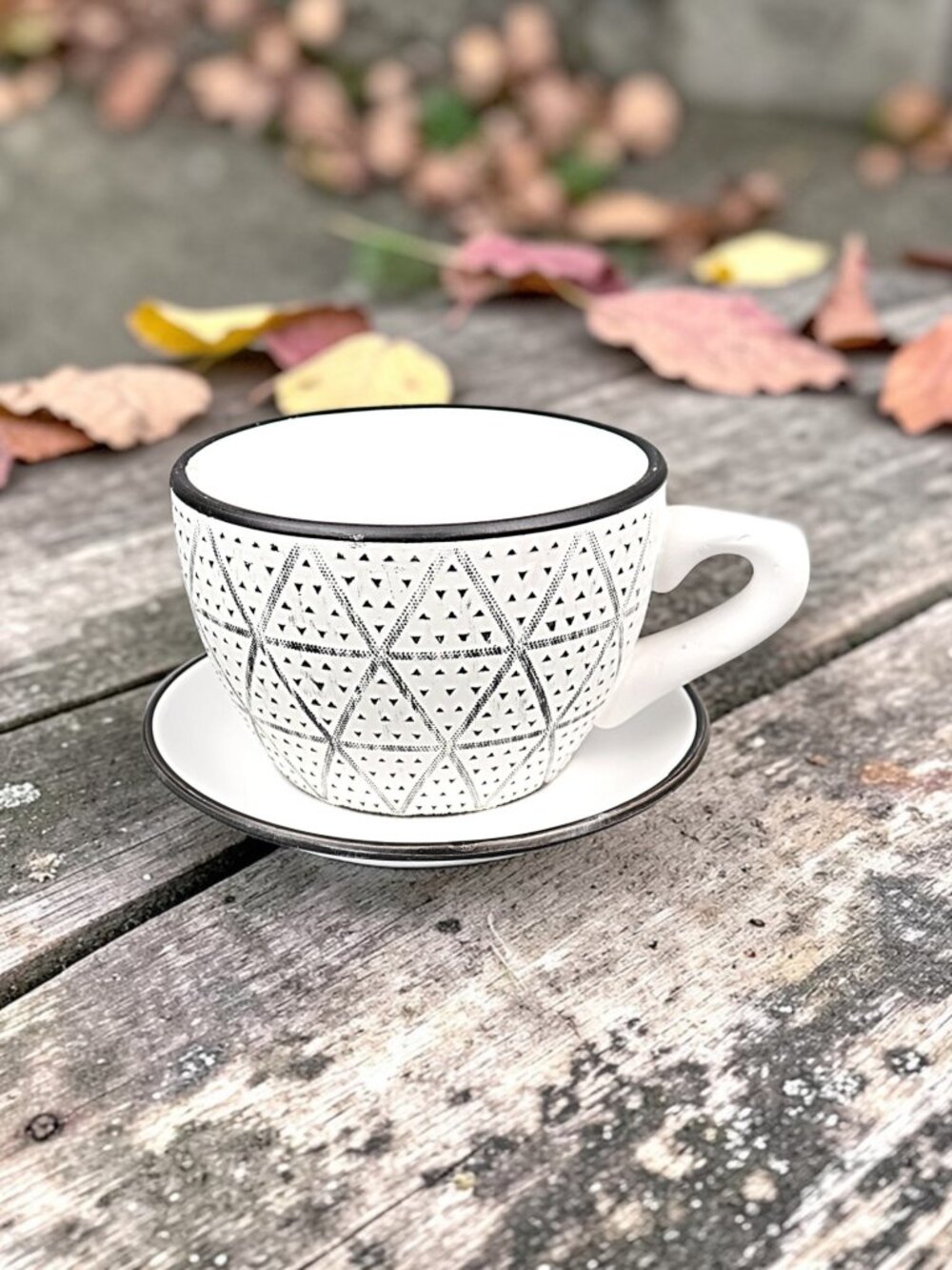 Coffee Mug/Cup Terracotta Planting Garden Pot